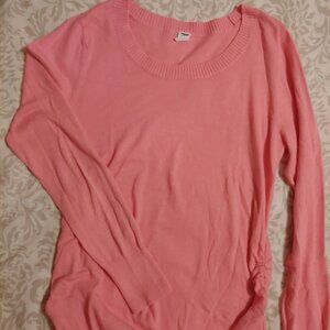 Old Navy pink crewneck sweater Maternity size medium